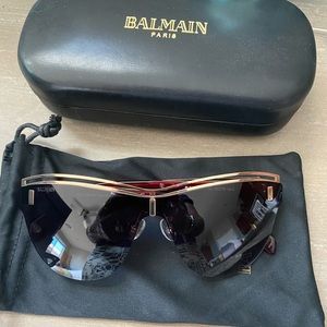 Never worn Balmain sunglasses